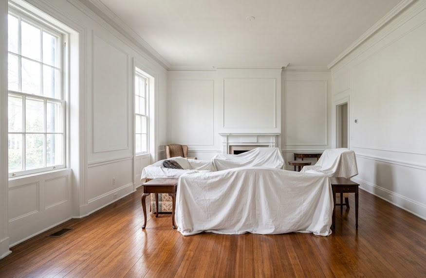 Savannah home interior after painting