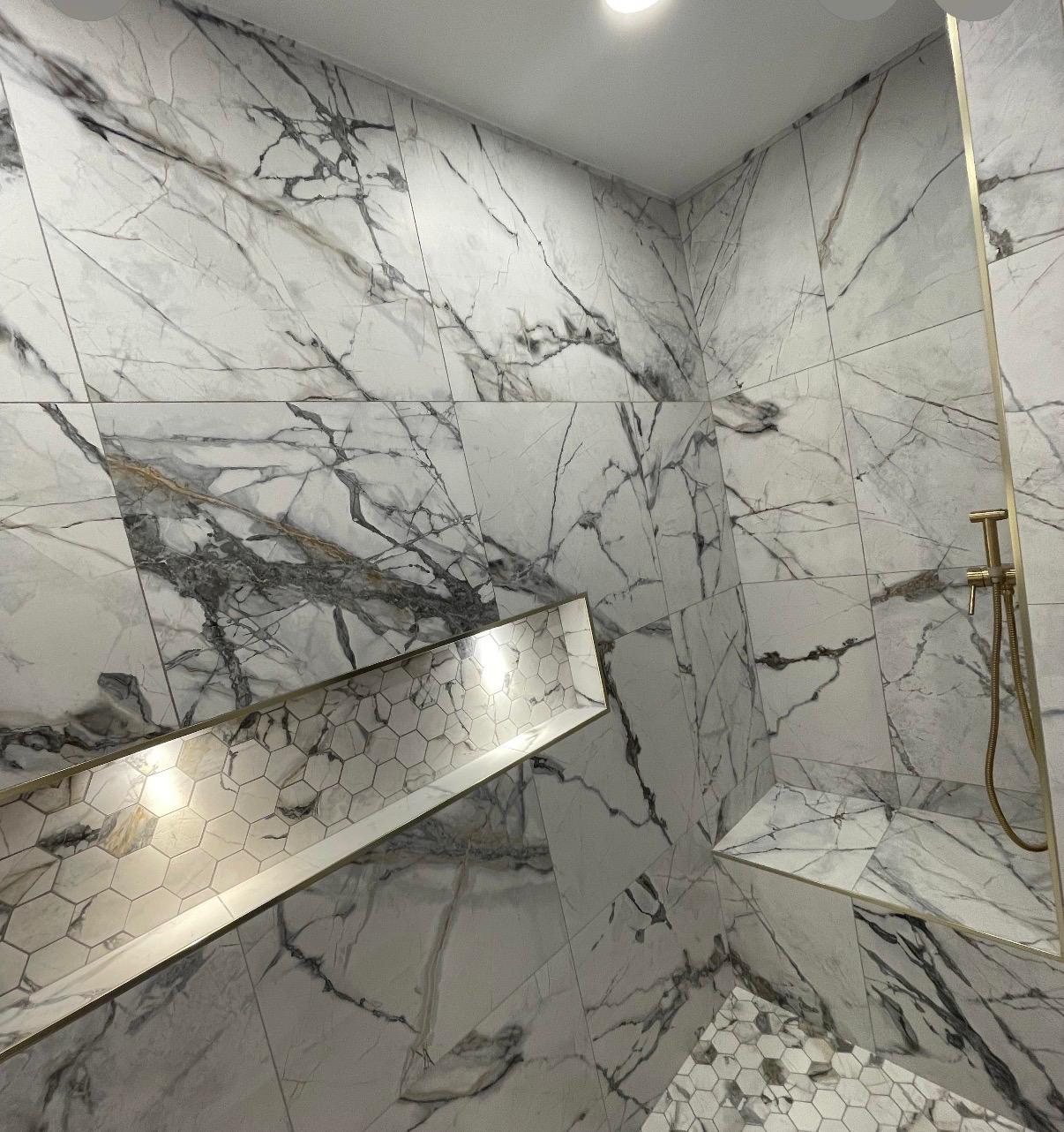 Bathroom remodeling project