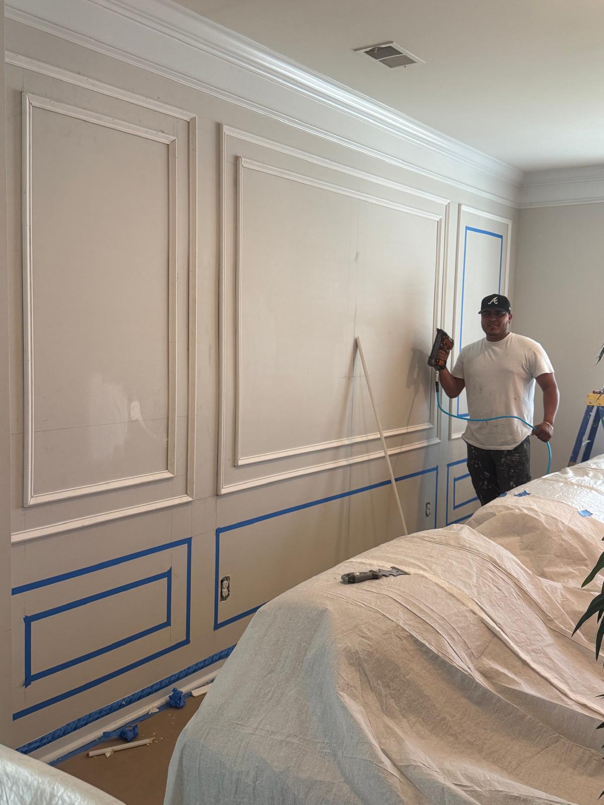 Brayan Painting crew at work
