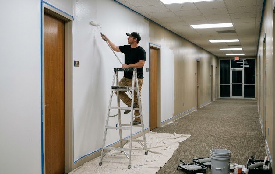 Commercial painting in Savannah, Georgia