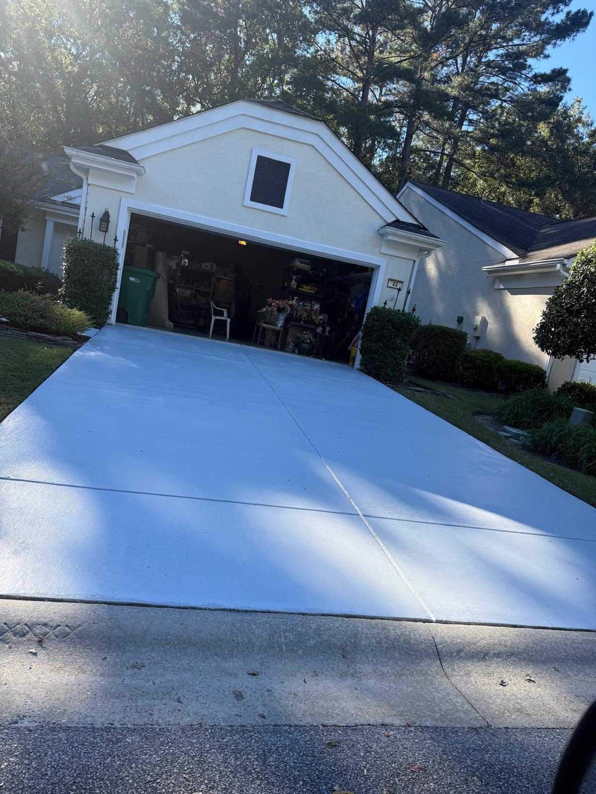 Concrete coating project