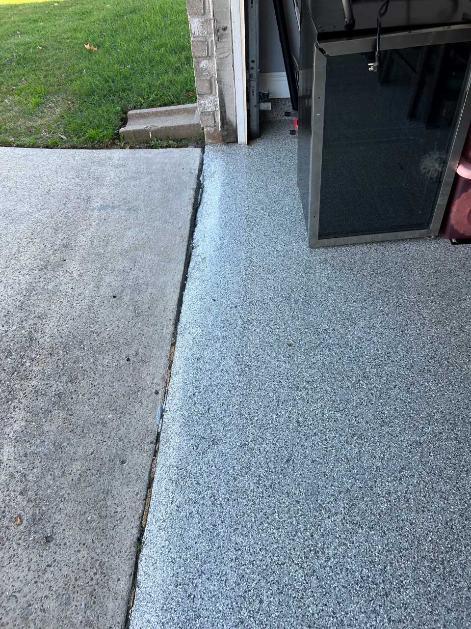 Concrete coating project