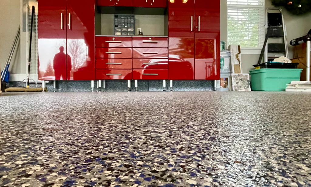Concrete coating project
