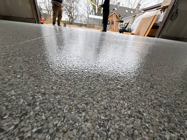 Concrete coating project