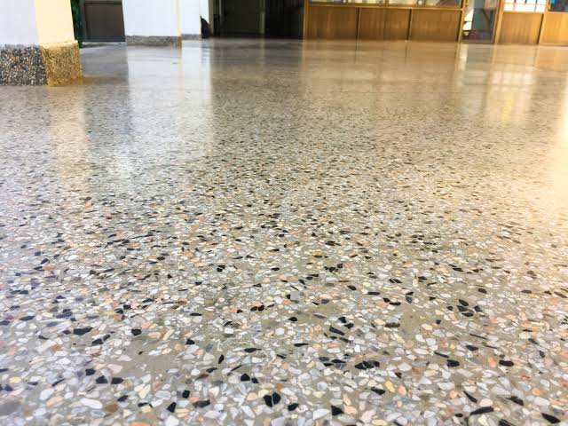 Concrete coating project