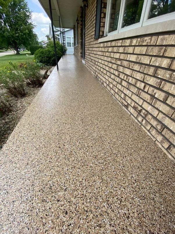 Concrete coating project