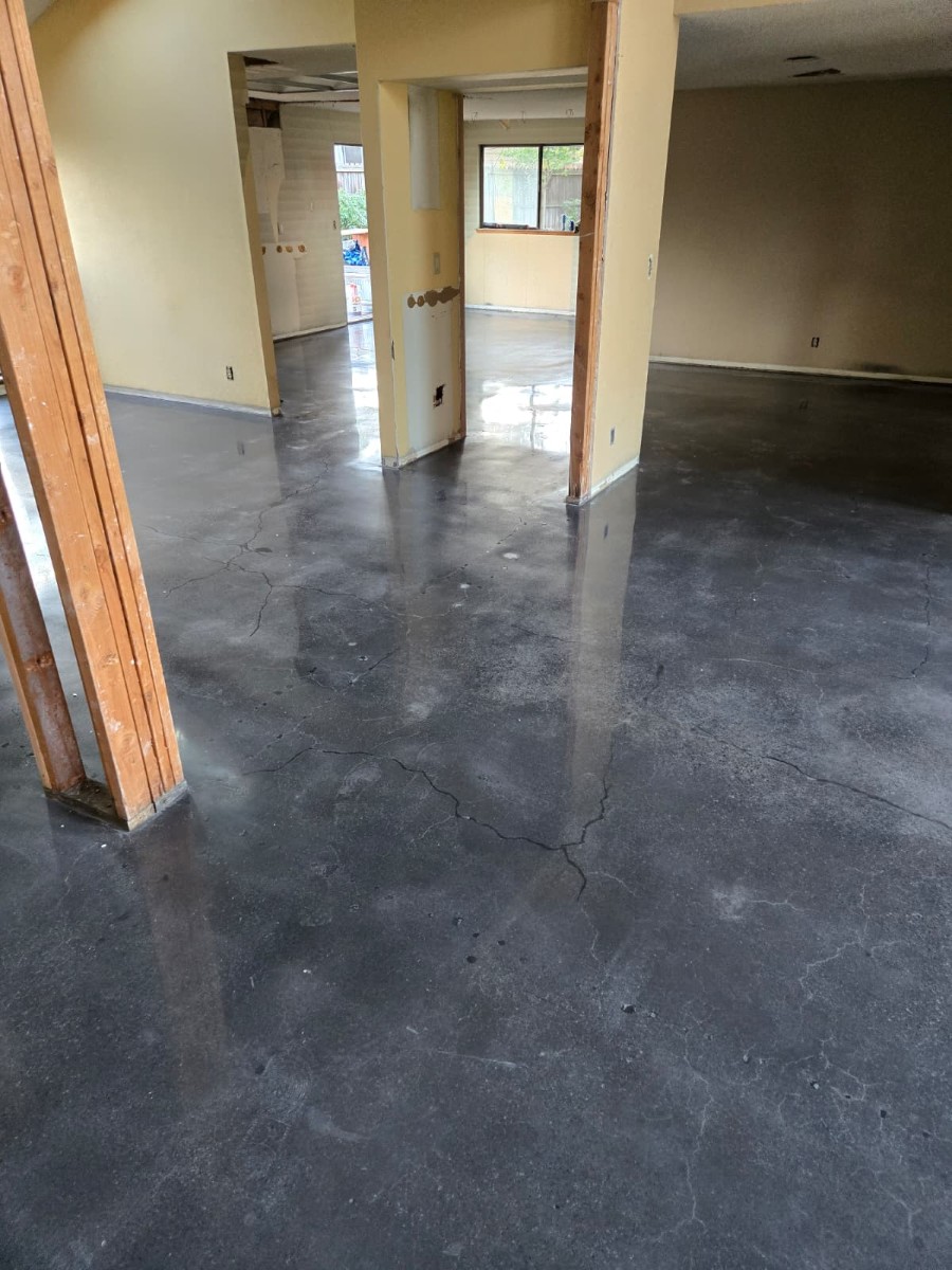 Epoxy flooring project