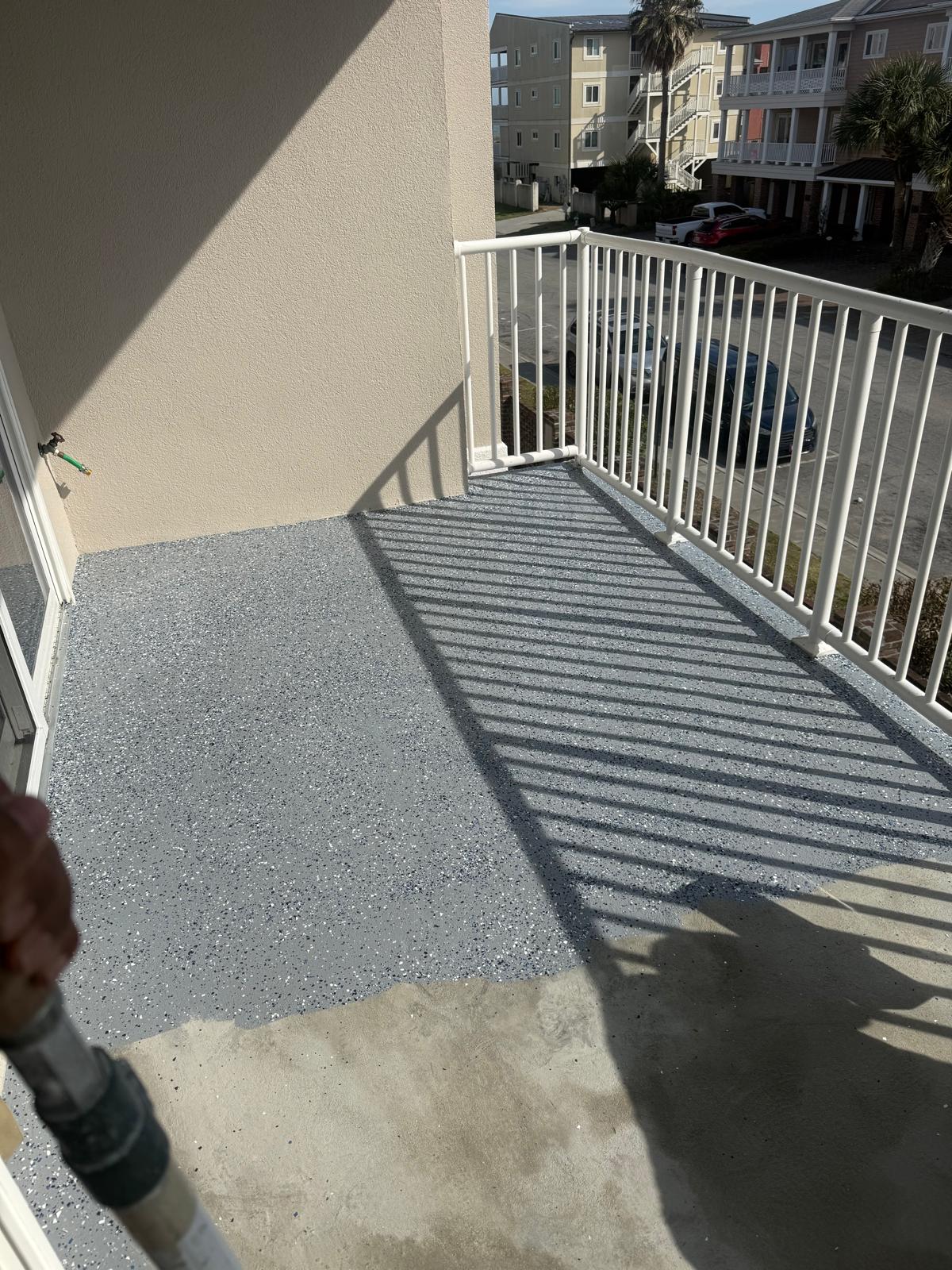 Epoxy flooring project