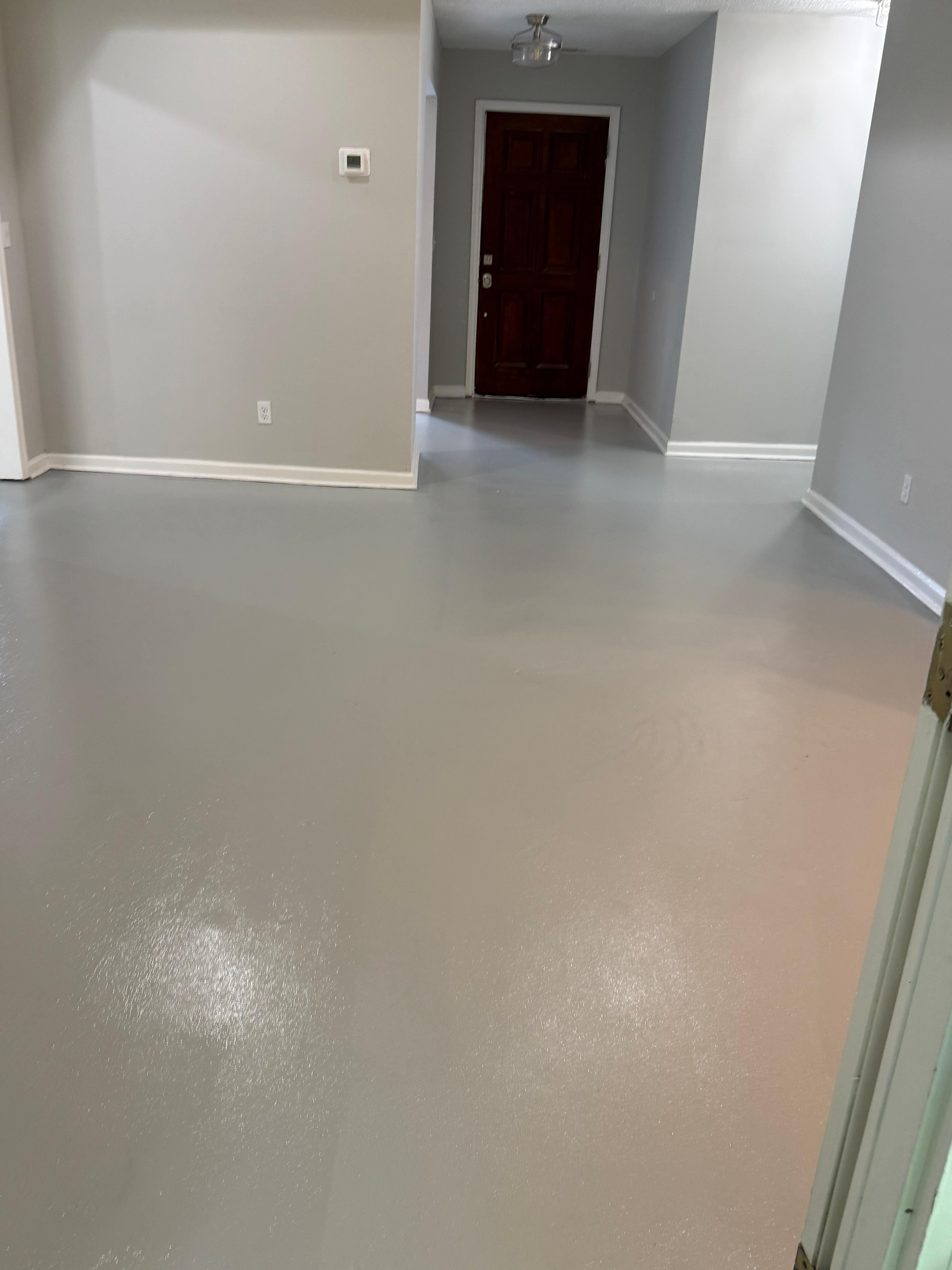 Epoxy flooring project
