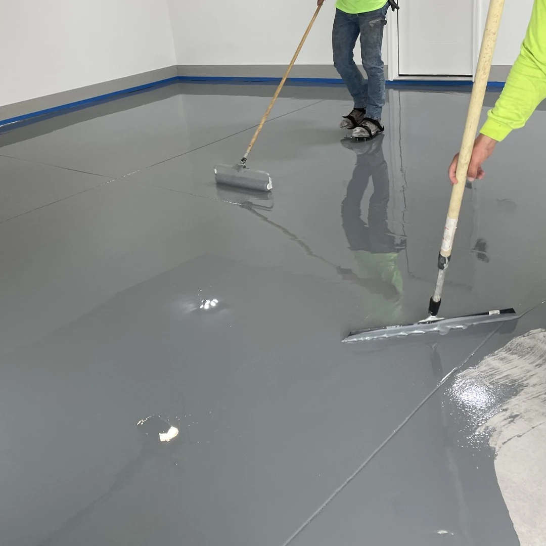 Epoxy flooring project