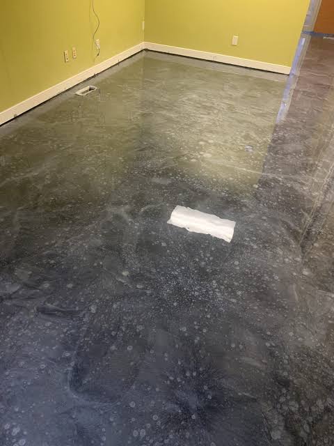 Epoxy flooring project