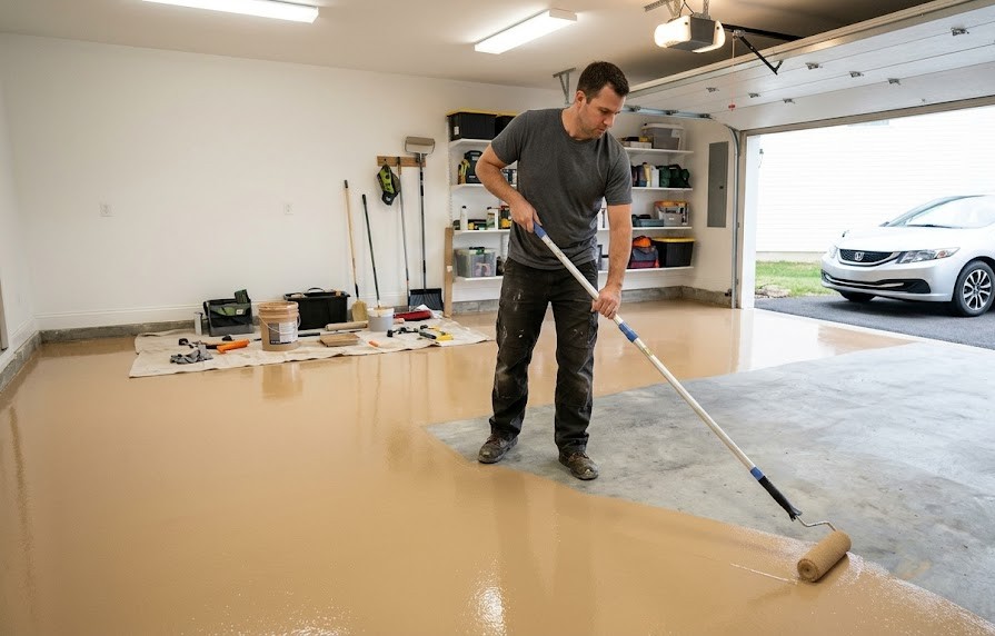 Epoxy floor coatings in Savannah
