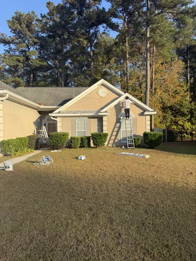 Savannah home before exterior painting