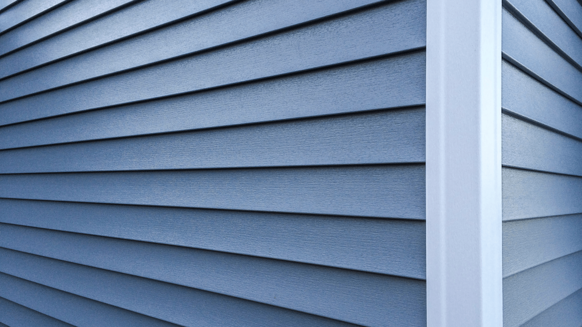 Siding installation project