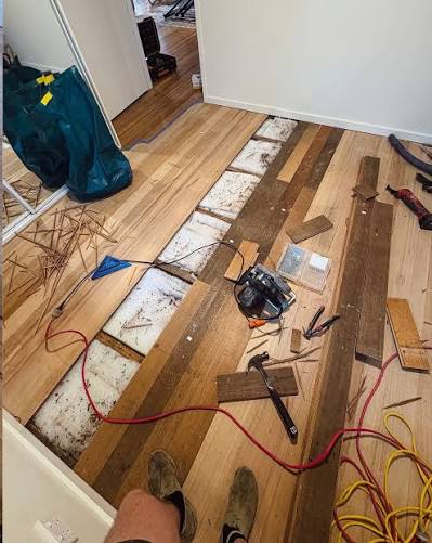 Flooring and tile project