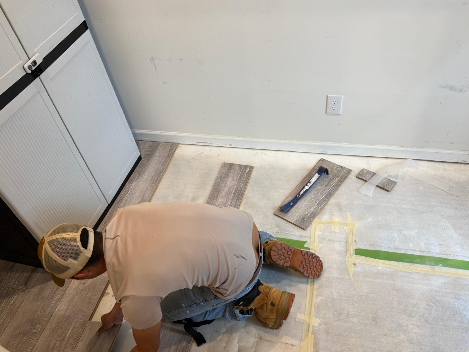 Flooring installation