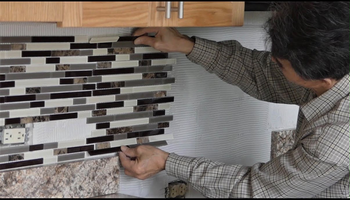 Tile installation