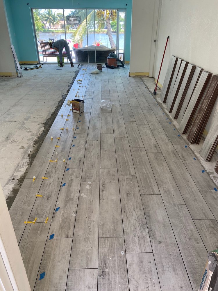 Flooring and tile project
