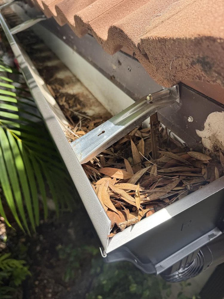 Gutter installation project