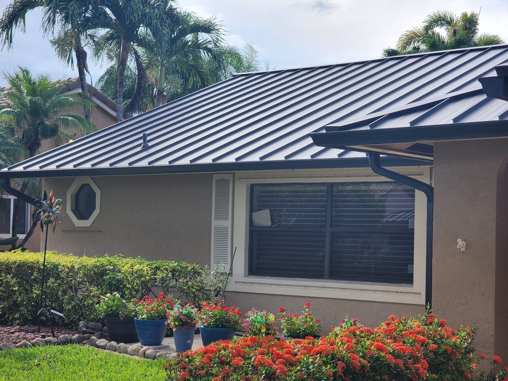 Gutter installation project