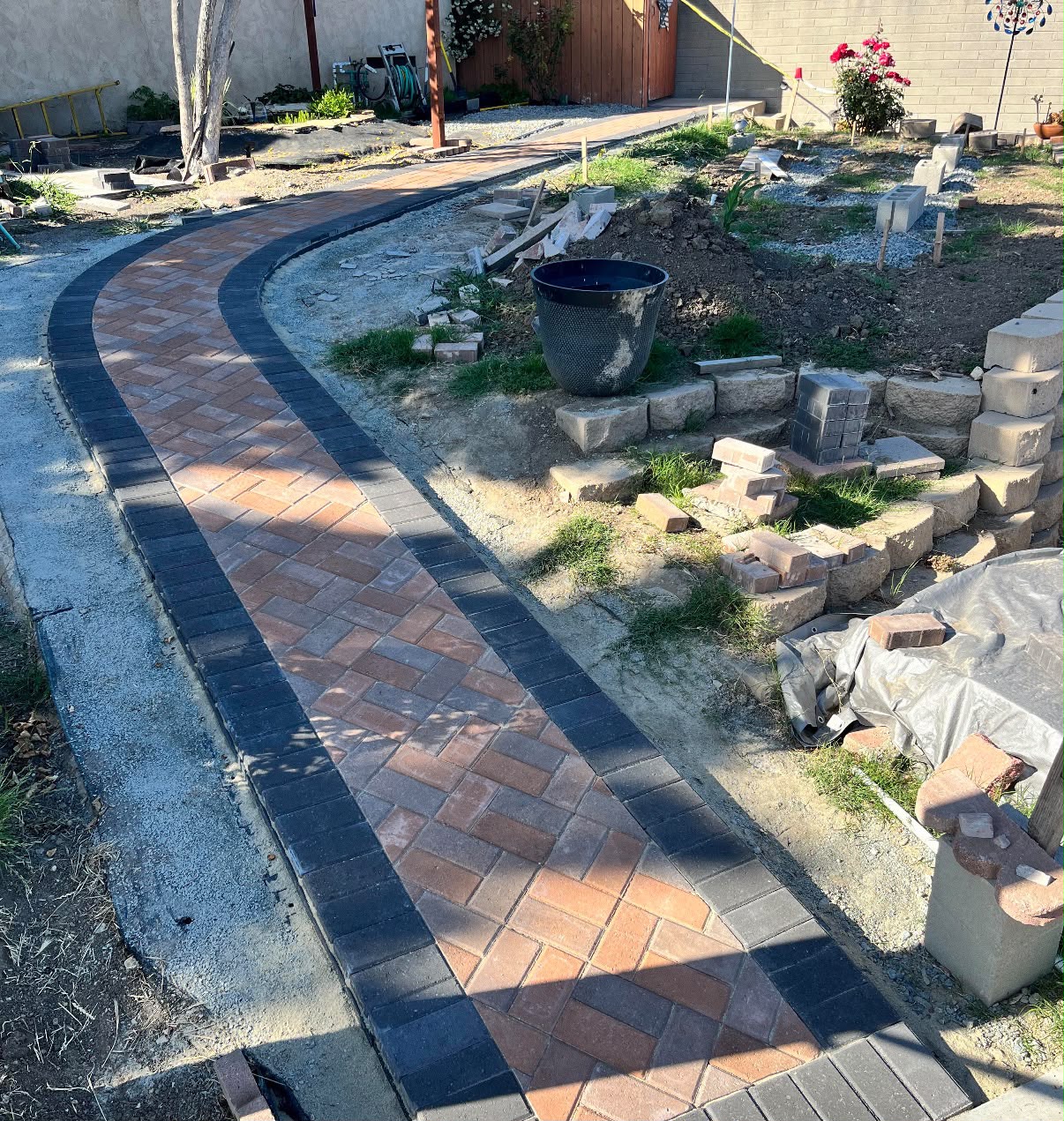 Landscaping project
