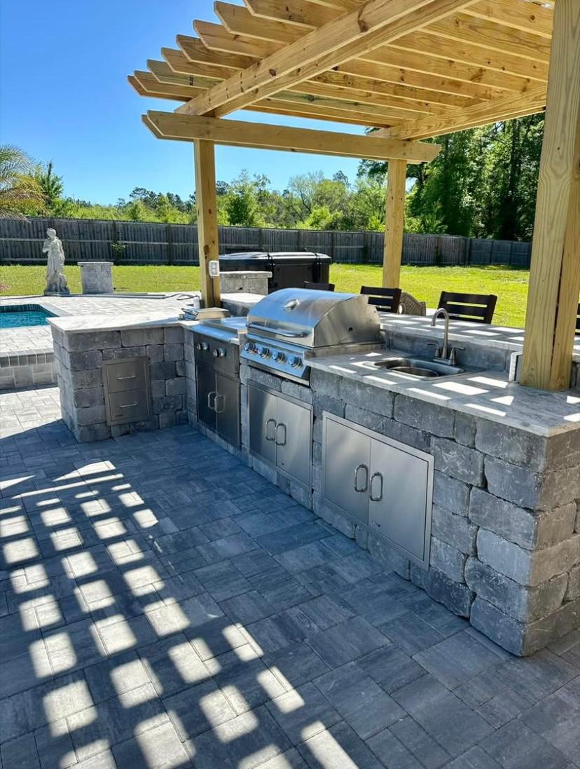 Deck and staining project