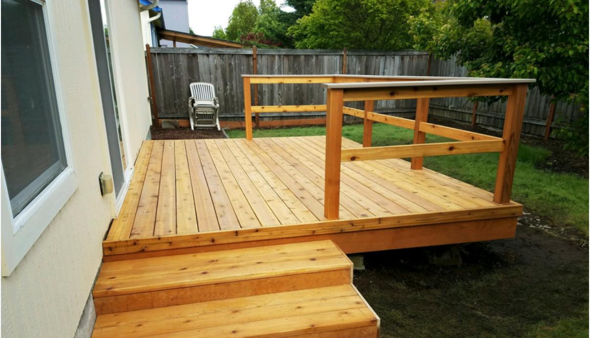 Deck and staining project