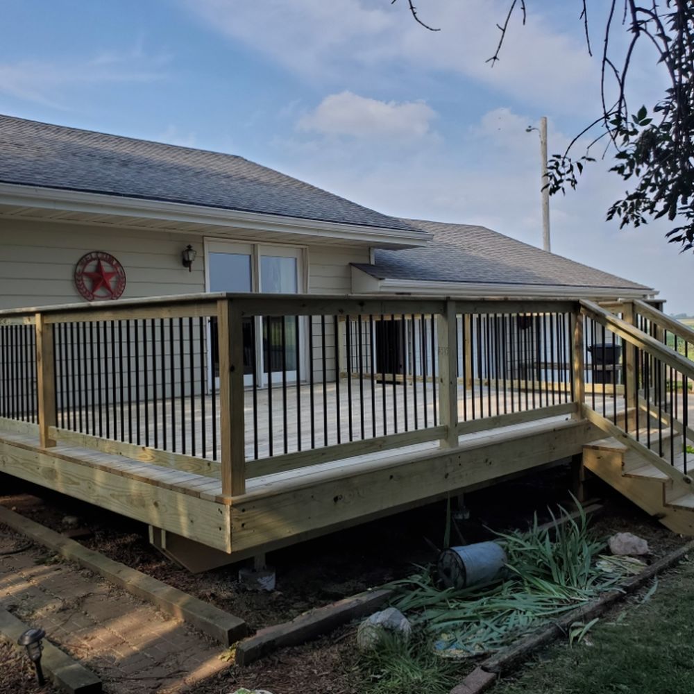 Deck and staining project