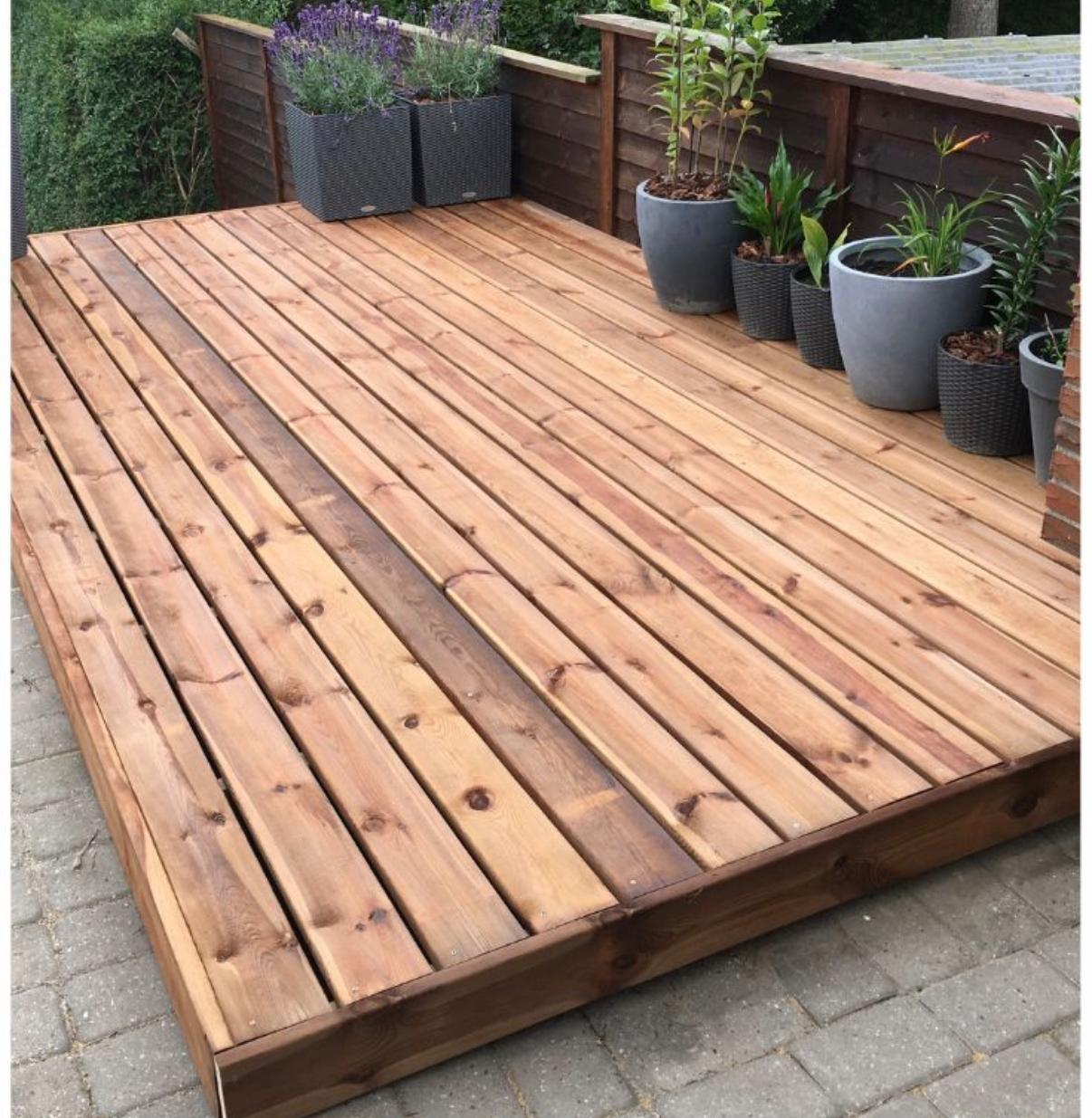 Deck and staining project