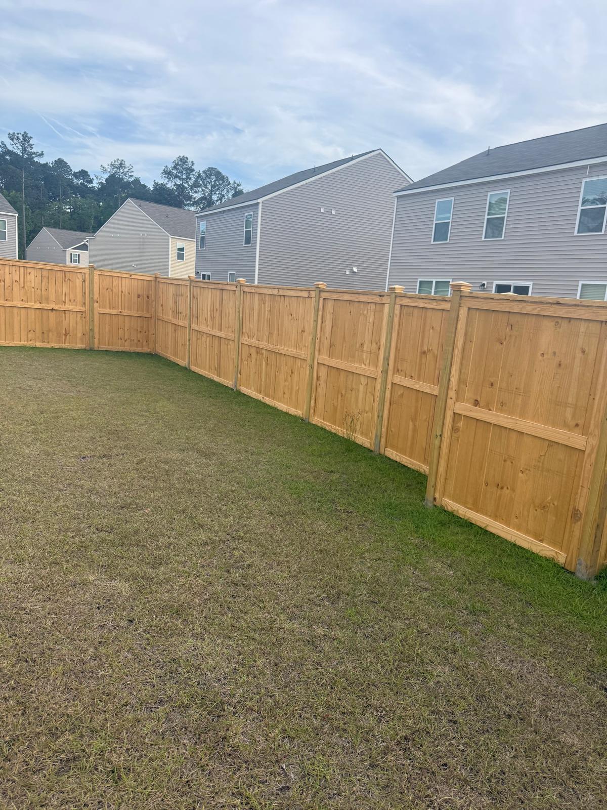 Fence installation project