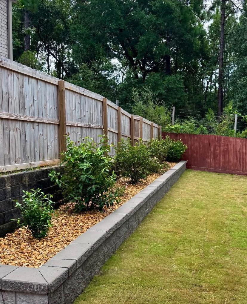 Fence installation project