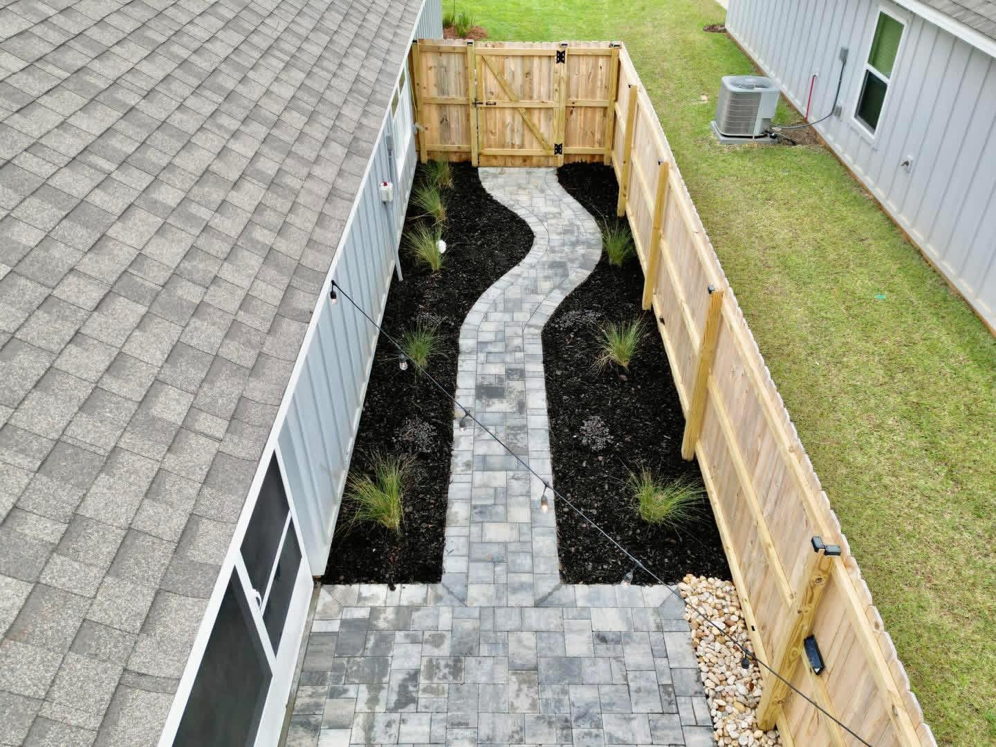 Fence installation project