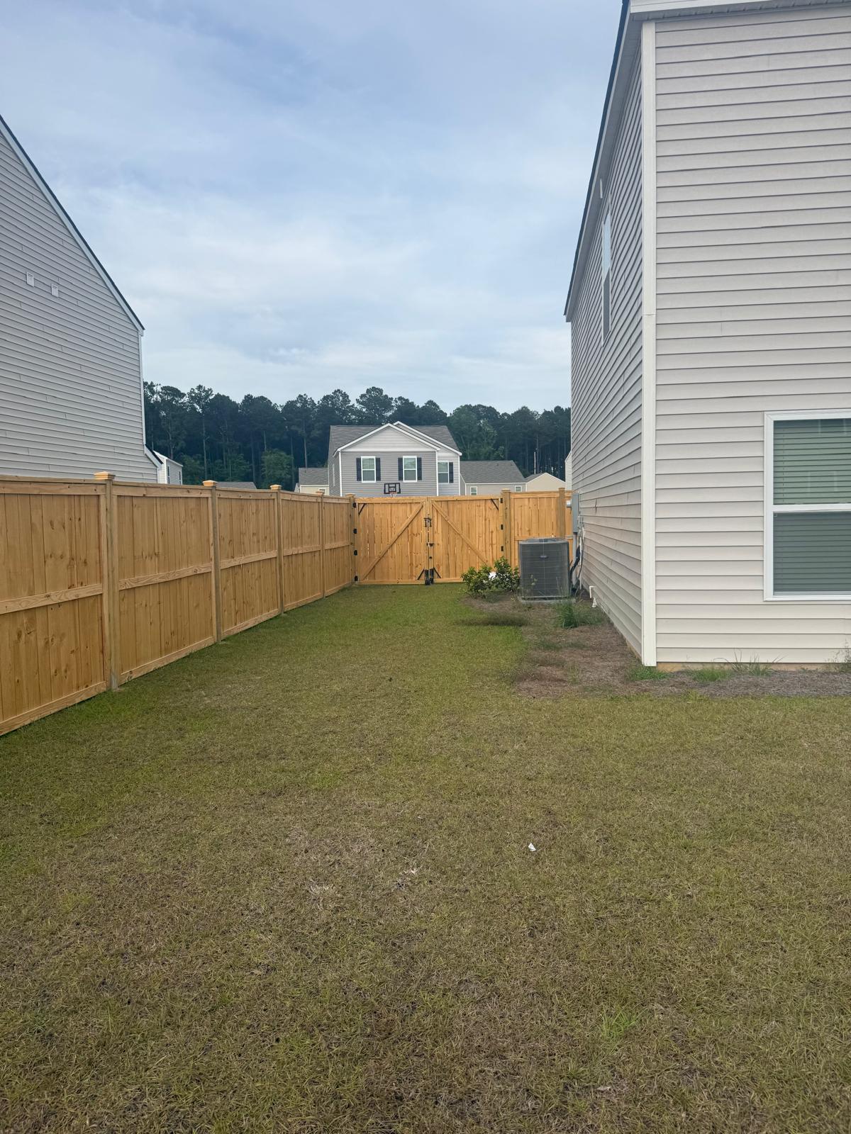 Fence installation project
