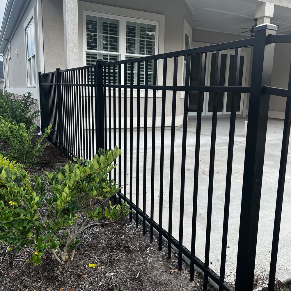 Fence installation project