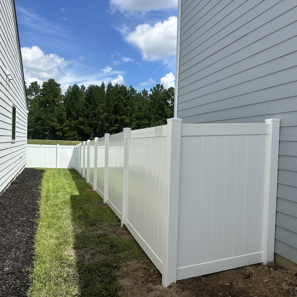 Fence installation project