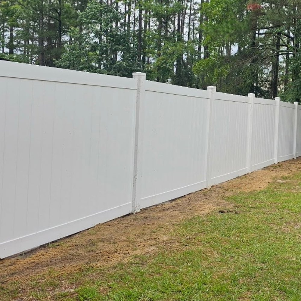 Fence installation project