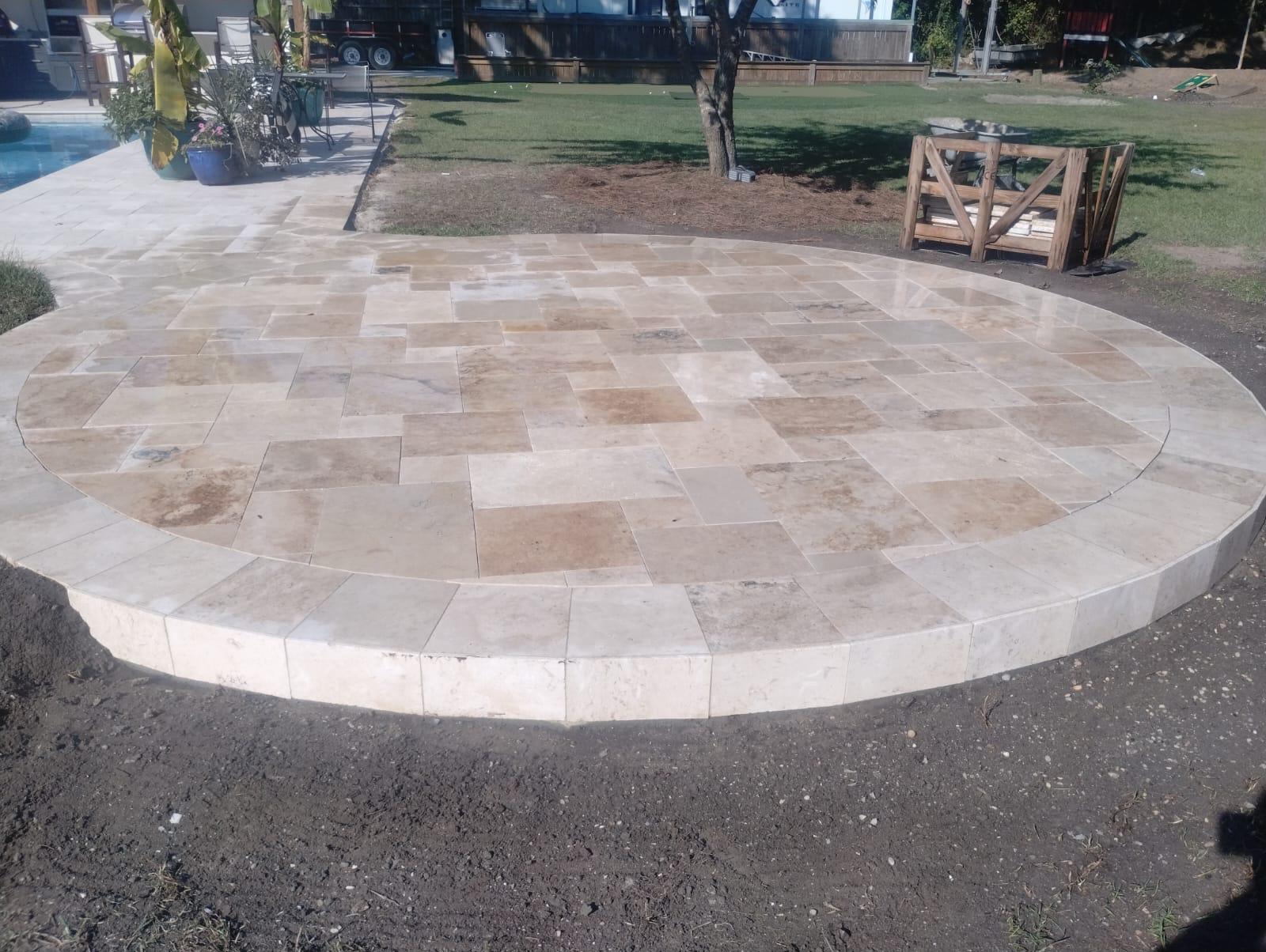 Pavers and patio project