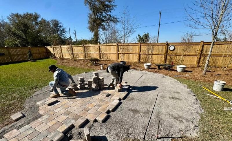 Pavers and patio project
