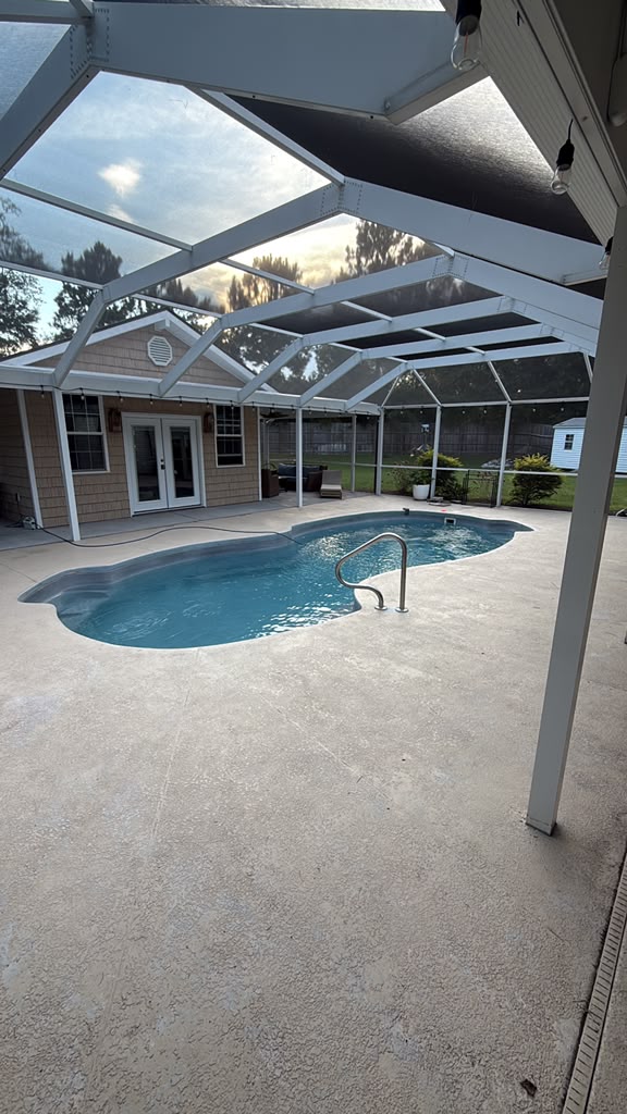 Paver patio installation