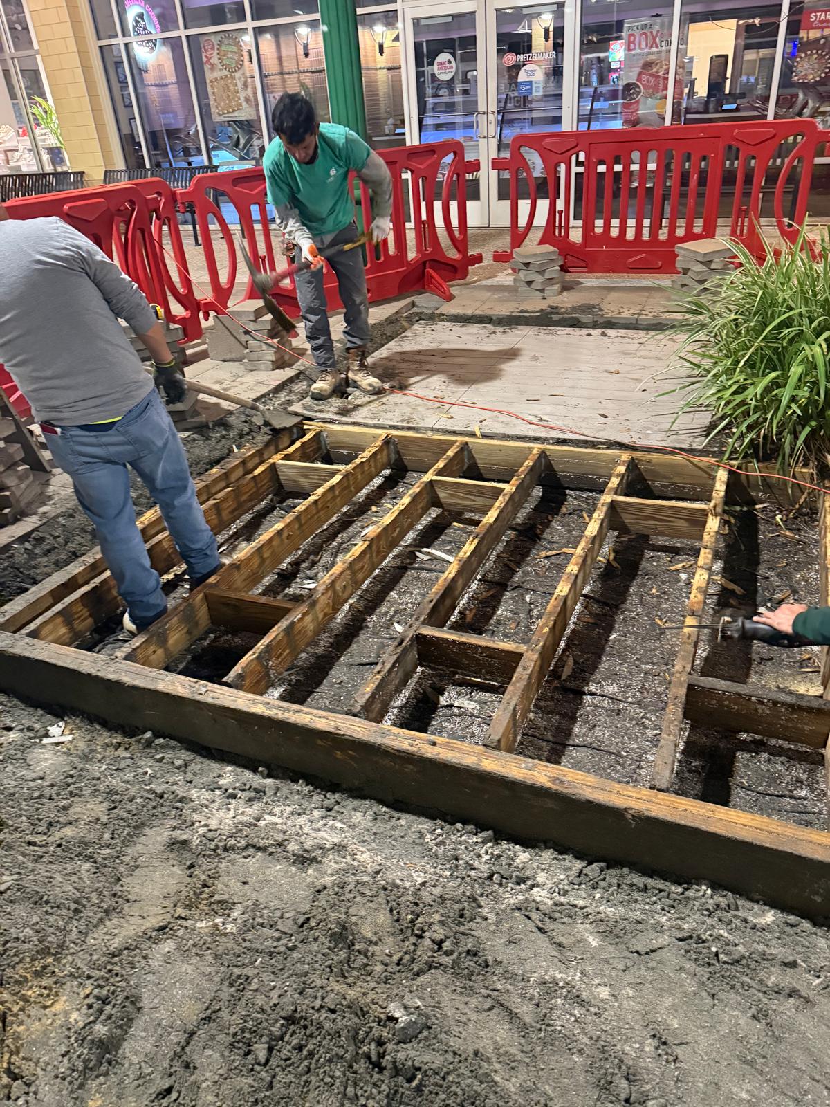 Pavers and patio project