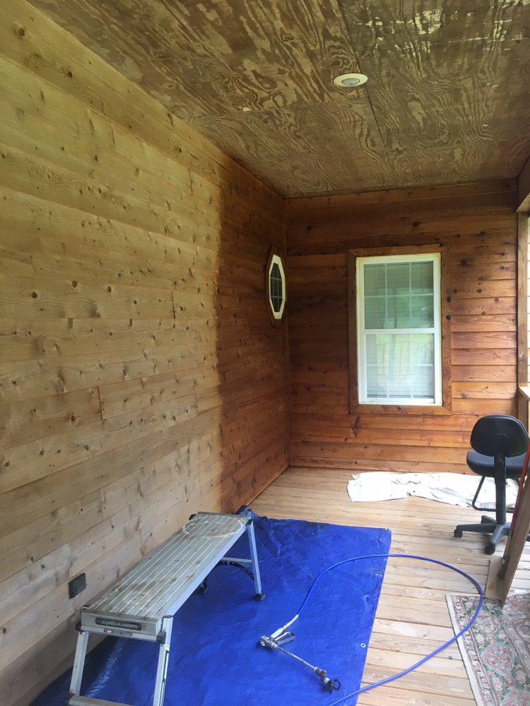 Deck and staining project