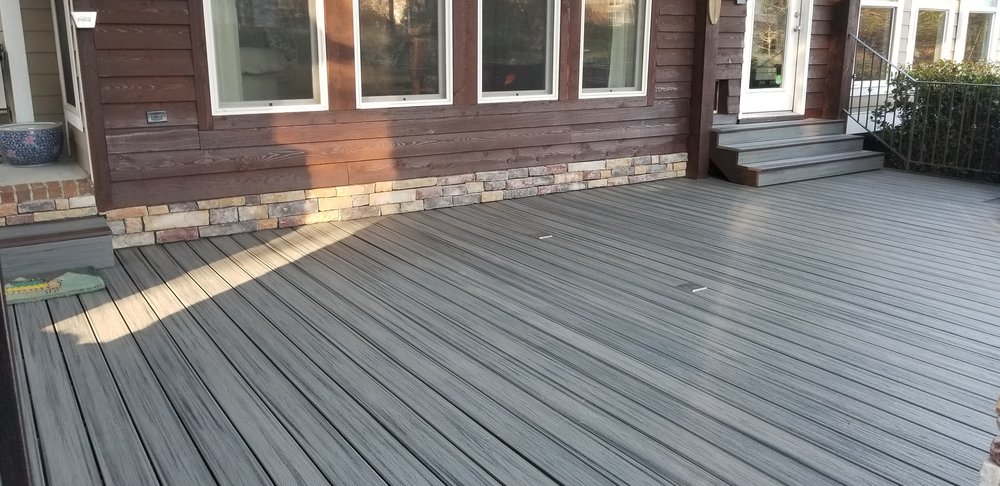 Deck and staining project