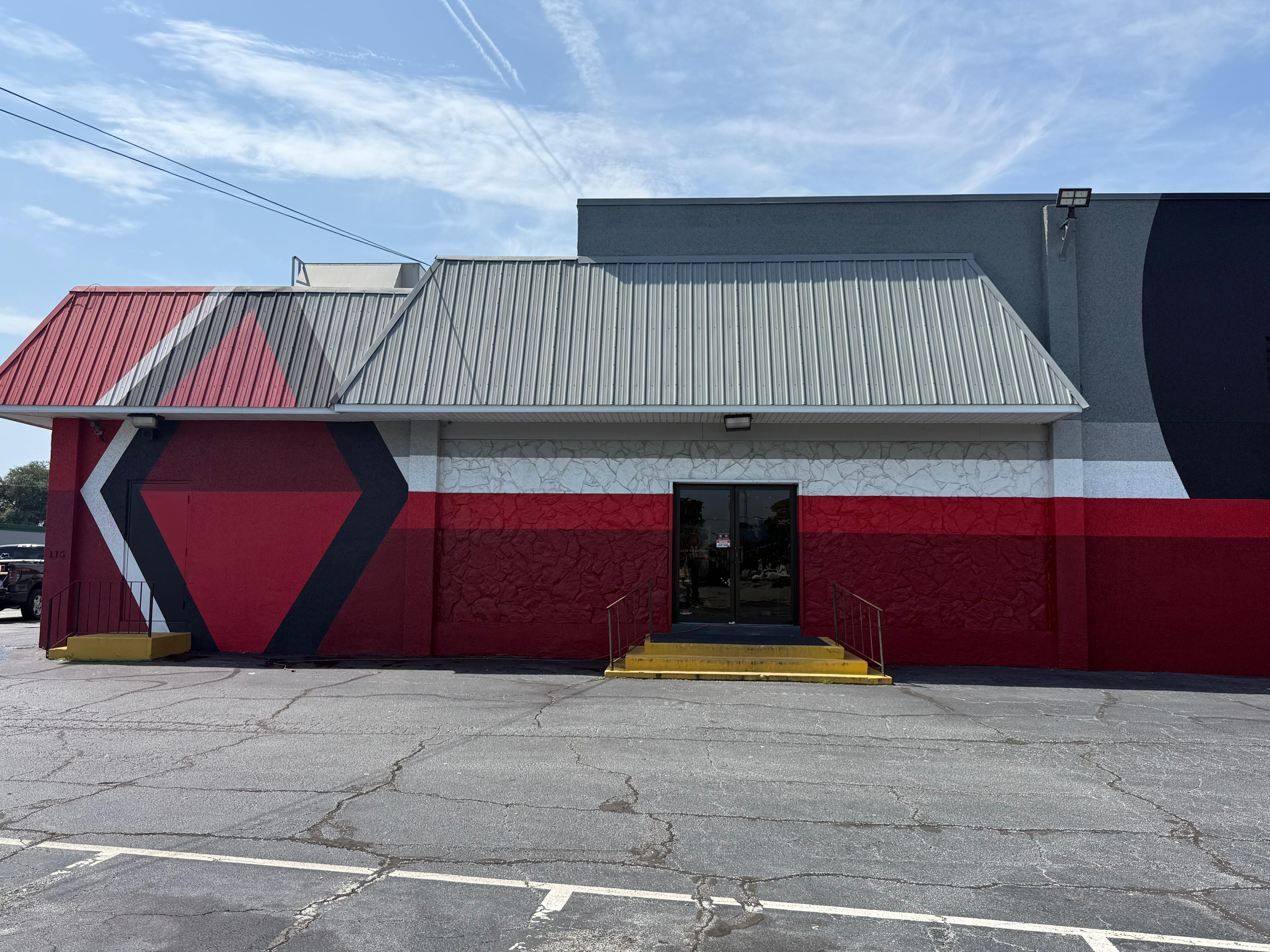 Commercial painting project