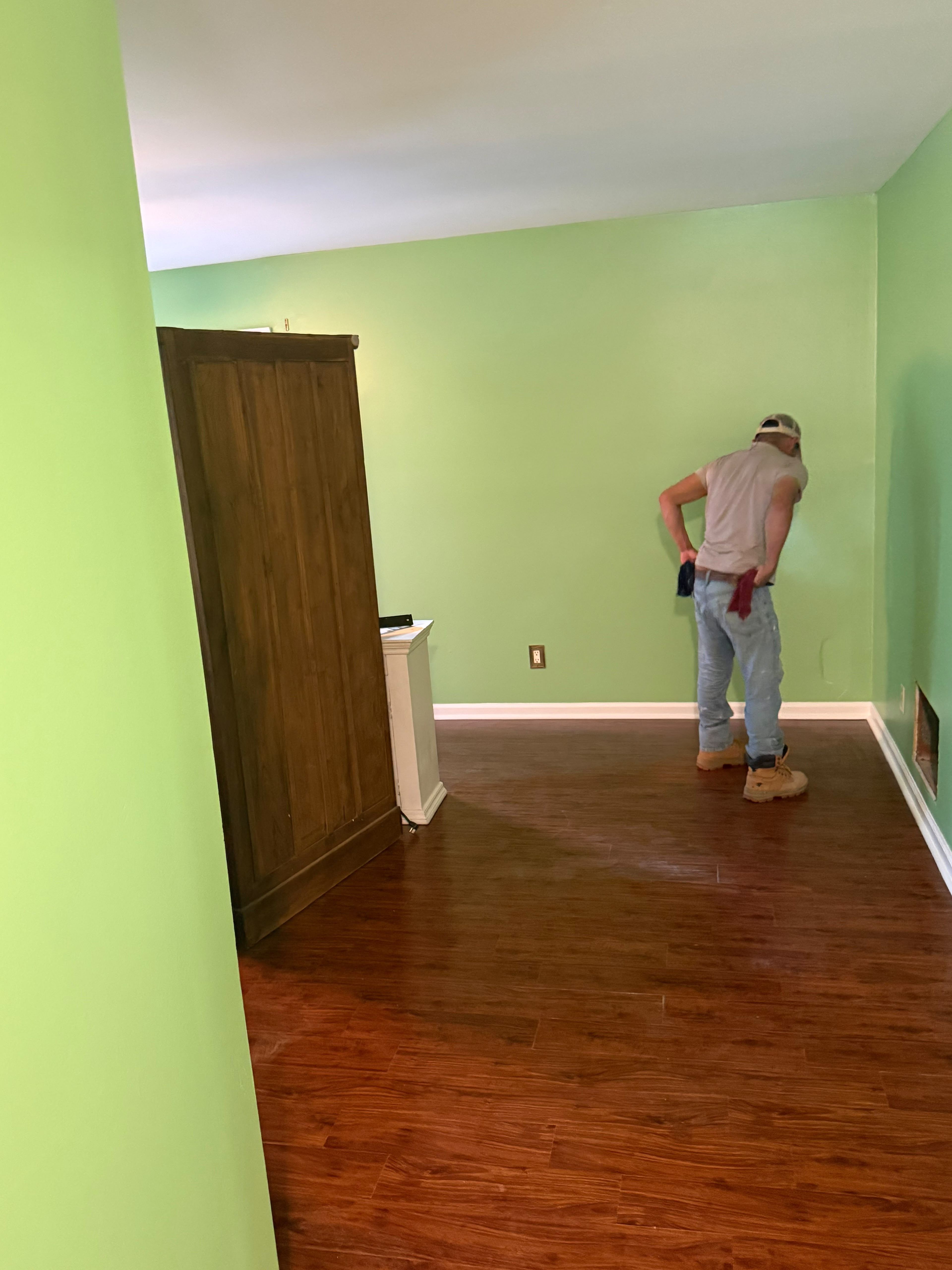 Residential painting after