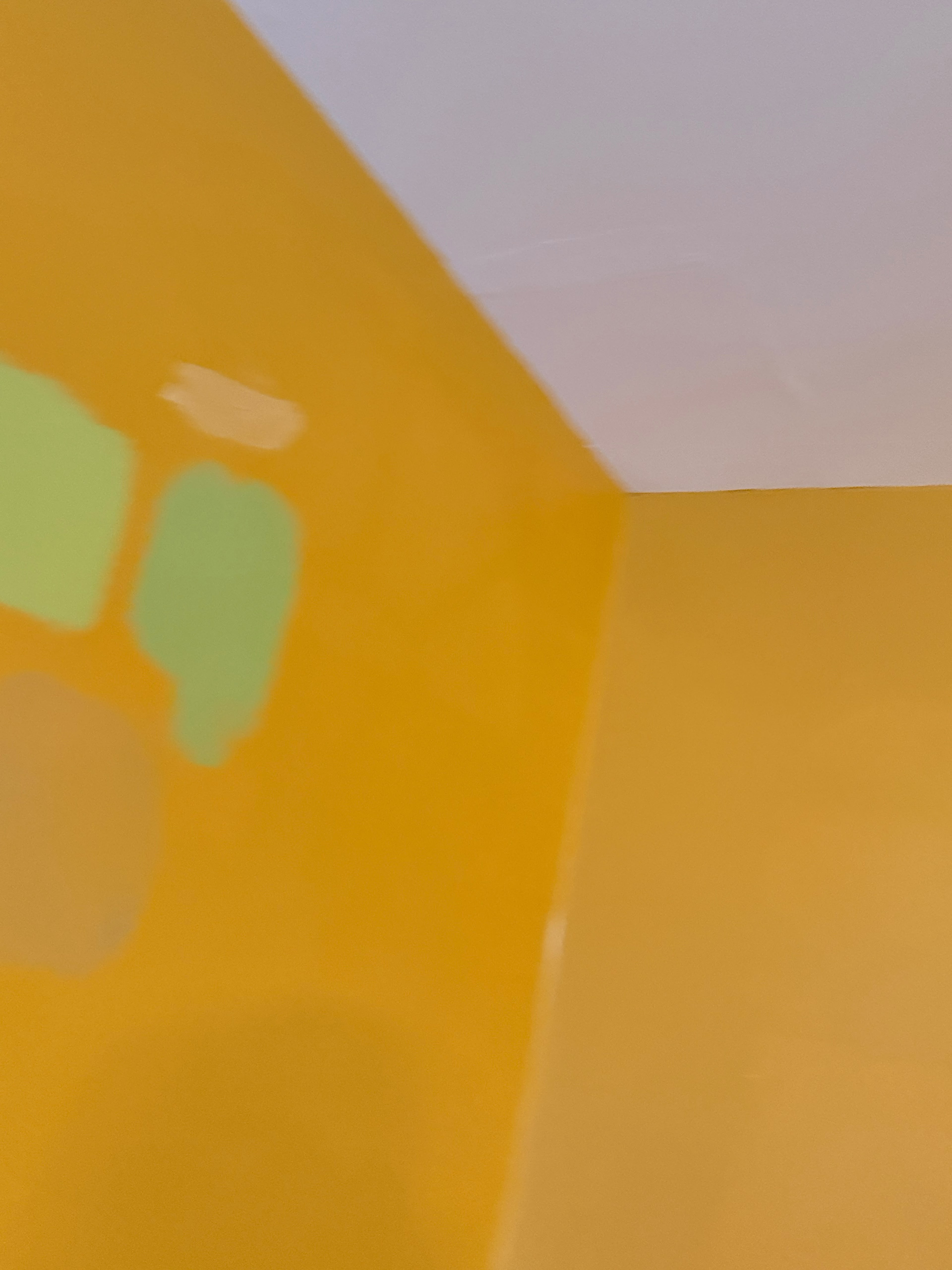 Interior painting in progress
